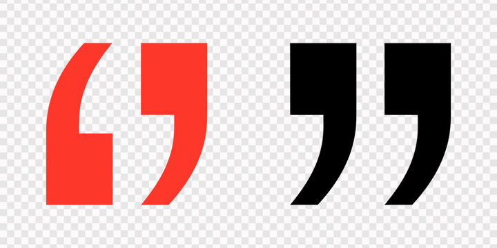 A collection of different punctuation marks including quotes, commas, and other symbols Vector, A collection of black vector punctuation marks, including quotation marks, question marks, and quote.