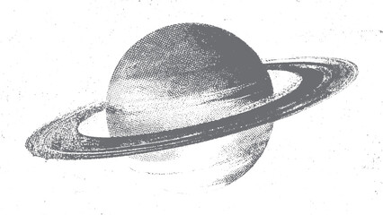 Comet Passing Near Planet Earth in Deep Space Celestial Astronomy Illustration © Alen