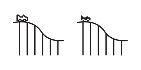Roller coaster icon © Petsscouts