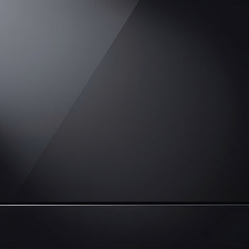  Minimalist Black Geometric Metallic Panel Texture for Product Display