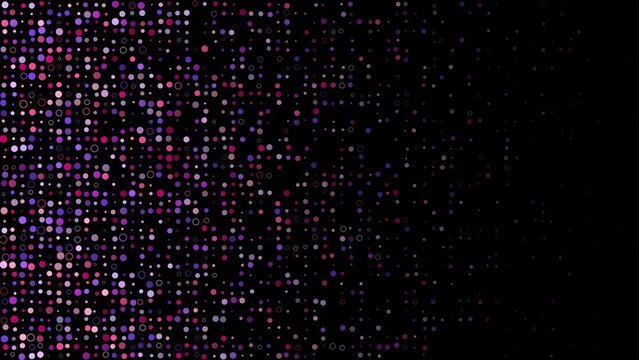 Abstract background with scattered colorful square digital pixels, abstract