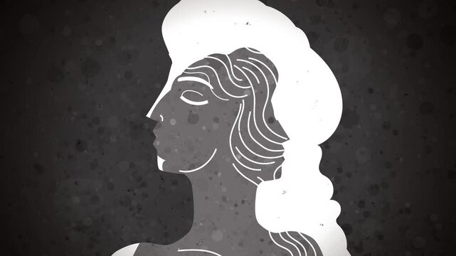 silhouette of a woman within a woman representing the freudian unconscious