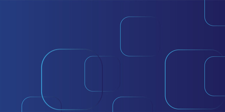 Abstract Blue Background with Geometric Square Line Patterns vector ilustration