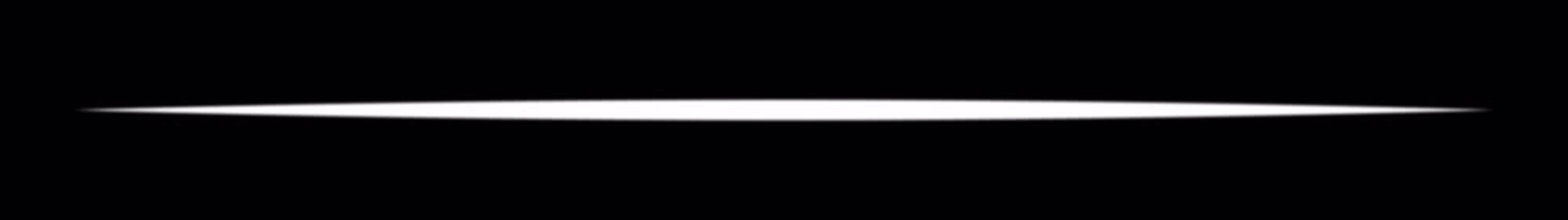 White Horizontal Line Callout Stroke Divider Separator Element Asset Overlay Background