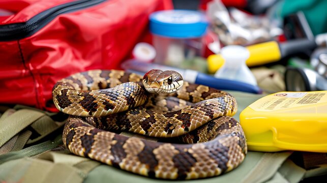 After handling, safely return the snake to its enclosure or release location as appropriate, and thoroughly clean and inspect all equipment before storage.