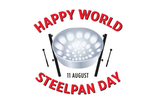 World Steelpan Day Stock Illustrations