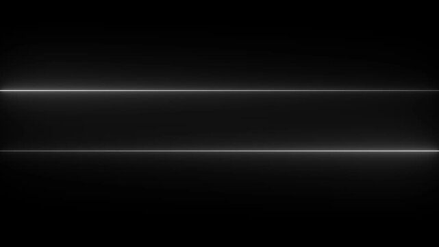 Abstract glowing rainbow color neon white lines motion background. Neon lights blinking lines moving animation. cyan and red neon line moving on background. 4k