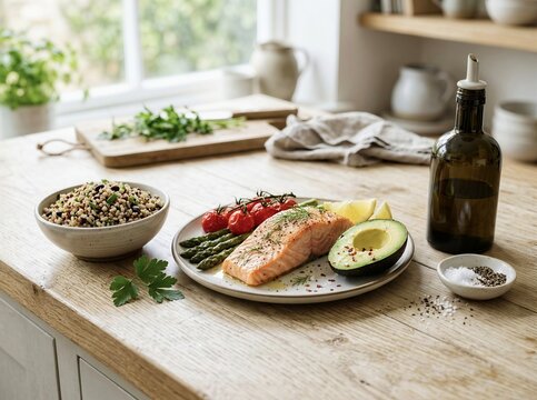 Fresh Healthy Ingredients for Heart Healthy Diet