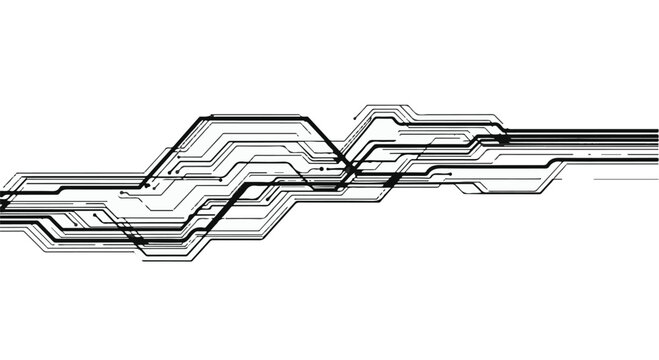 Circuitry lines form a digital abstract pattern that suggests modern connectivity.