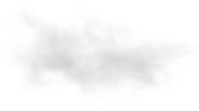 Dark smog png with toxic vapor and realistic environment effect.