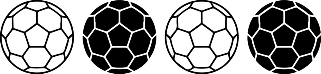 Naklejka premium soccer ball isolated on white background