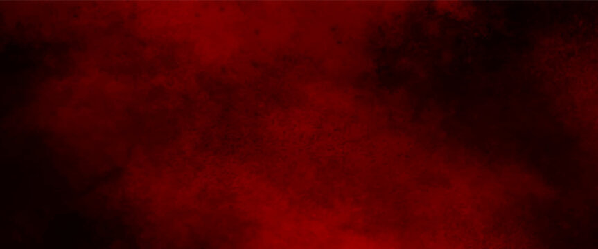 Red color powder explosion on black background. dark fire flame grunge texture background. toned fiery red sky.  Beautiful layout for Ui design. Dark abstract burning texture. Halloween background.