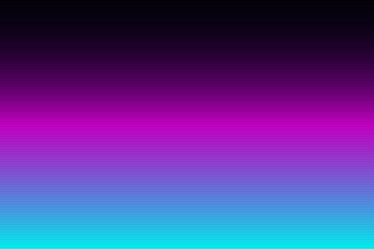 Cyberpunk neon magenta and cyan gradient background with tech scanlines