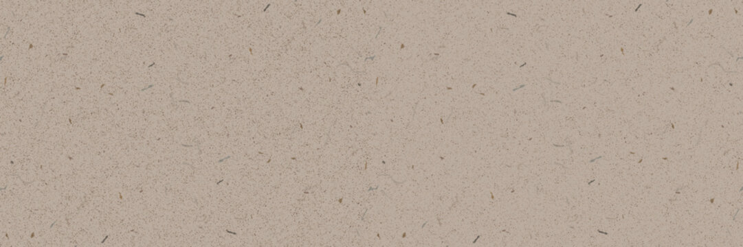 Kraft paper texture background. Brown recycled cardboard with natural organic fibers and noise grain. seamless pattern