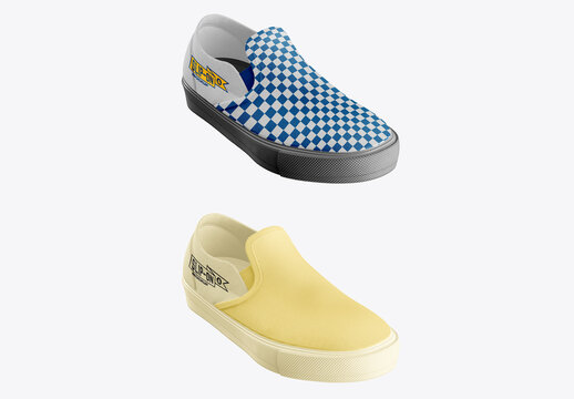 Slip-On Shoes Mockup