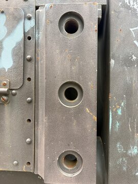 Pieza de metal de gran tama&ntilde;o. textura de metal