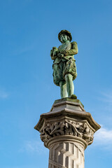Obraz premium Statue du petit Sablon à Bruxelles