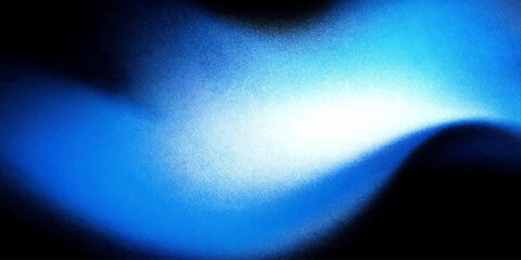 An abstract wave of brilliant blue light cascades and blends with darker hues, creating a dynamic and ethereal background effect. © LumenCraft