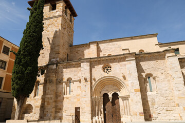 Santiago del Burgo church in Zamora city, Spain © SoniaBonet