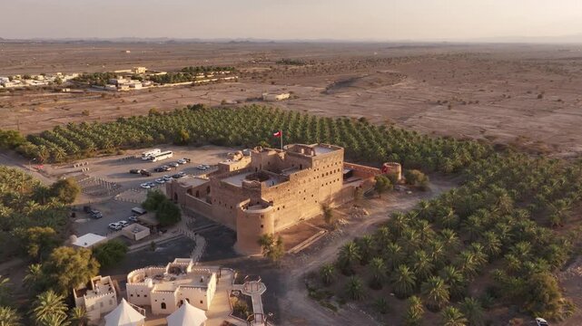 Jabreen Castle, Bahla, Ad Dakhiliyah,  Oman, Arabian Peninsula, Middle East