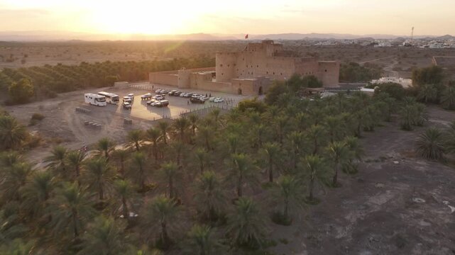 Jabreen Castle, Bahla, Ad Dakhiliyah,  Oman, Arabian Peninsula, Middle East