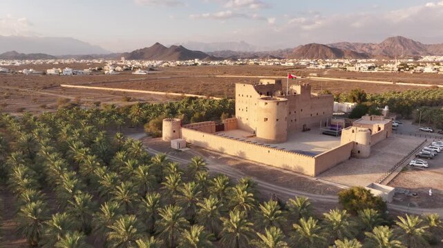 Jabreen Castle, Bahla, Ad Dakhiliyah,  Oman, Arabian Peninsula, Middle East