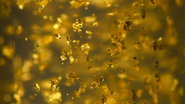 Serum cream gel with sparkling 24k gold floating particles serum, beauty products, luxury wellness ads cosmetic Skin care, transparent face creme, mask, body lotion, moisturizer, fluid