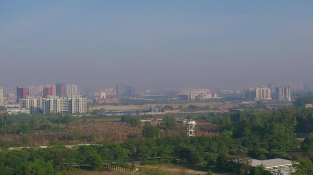 Professional footage of Lucknow, Uttar Pradesh, highlighting its blend of historic architecture and vibrant street life. Clips feature sweeping views of Bara Imambara, Rumi Darwaza, and Chota Imambara