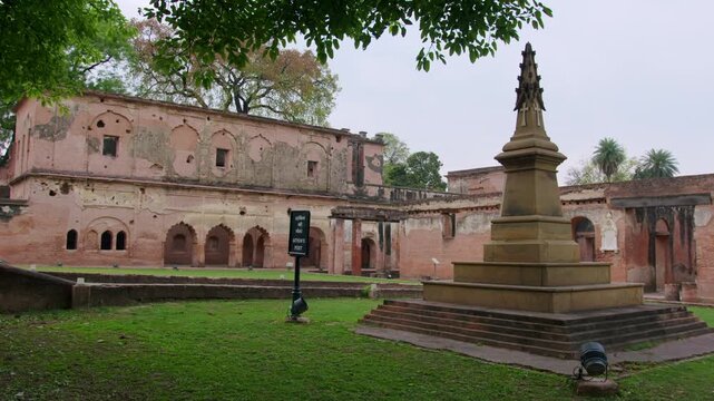 Lucknow residency In lucknow is most beautiful and scenic place for calm with historical significance.