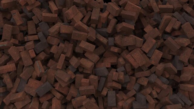 Animated Dynamic Brick Iris In Wipe Transition for Construction and Gaming Edits.