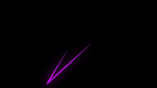 neon lightning logo