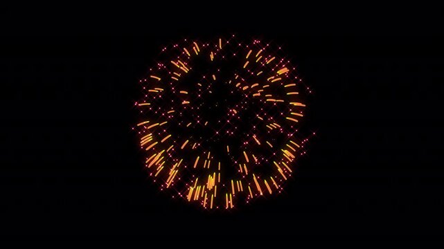 Bright Single Firework Flash Screen Mode Effect