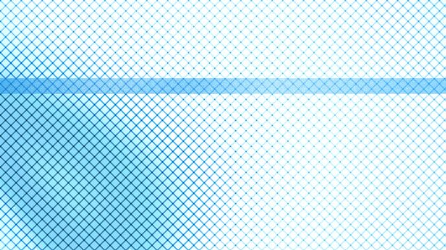 Bright White Background with Textured Blue Horizontal Bar and Diagonal Grid Pattern