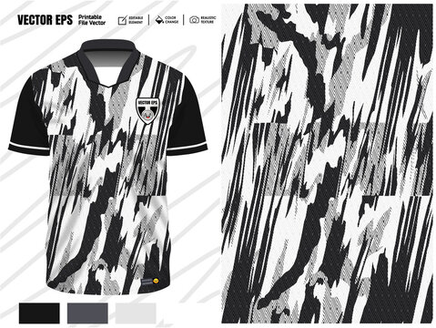 Sublimation design for sport tshirt sports jersey mockups for all sports uniform front view
