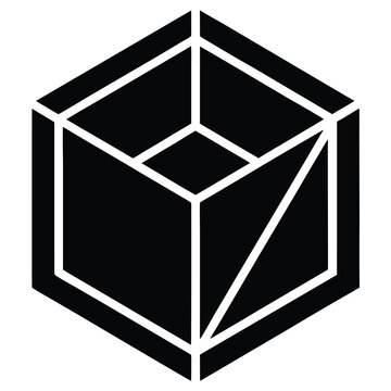 sdk package silhouette vector icon