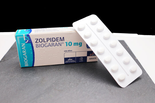 Plaquette de comprim&eacute;s de Zolpidem de Biogaran
