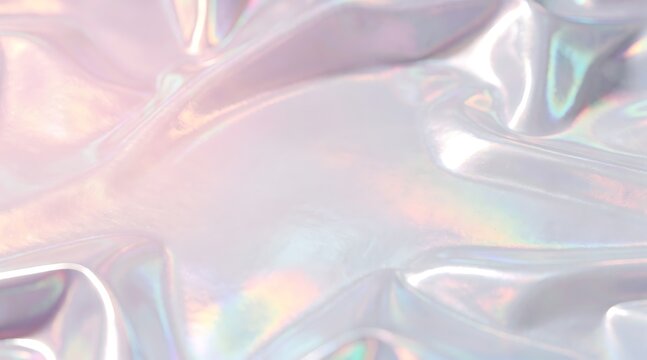 Iridescent Holographic Foil Texture Background.