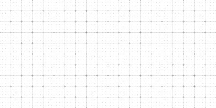 Digital tech HUD grid background. Ui user interface with black lines form square pattern on white. Futuristic digital wireframe grid for virtual reality screen designs. Abstract vector illustration.