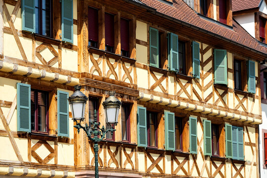 Fachwerkhaus in Rosheim im Elsass