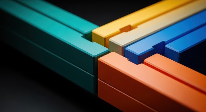 Modular components being precisely fitted together, allowing users to build a product that meets their exact specifications and desires, preferences, adapt, construct