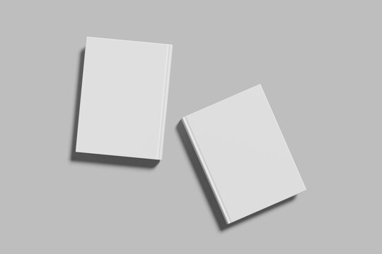 Professional Book Cover Blank Mockup