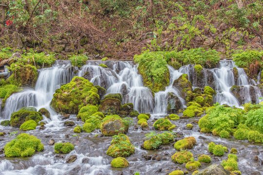 Fukidashi park in Hokkaido, Japan
