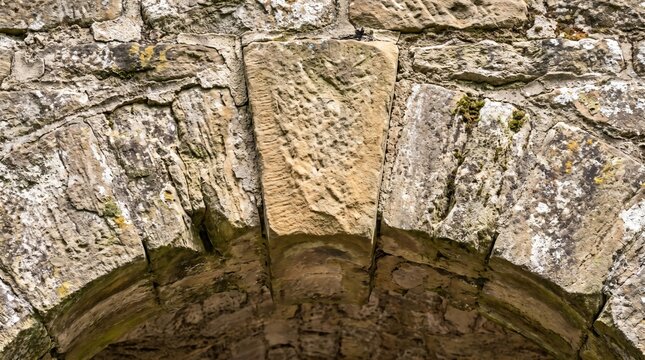Central Keystone in a Stone Arch as Critical Support and Linchpin Metaphor