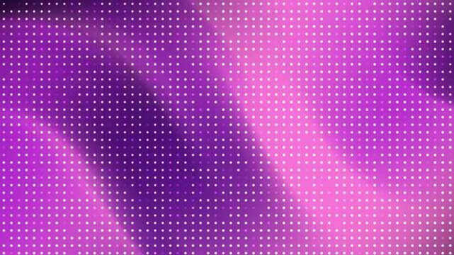 animated purple pink gradient background design with grid pattern and dot square texture. Suitable for social media, web backgrounds, and digital displays.