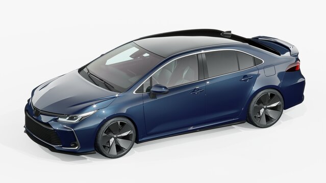 Japan &ndash; May 2026: 2020 Toyota Corolla - sedan four door	
