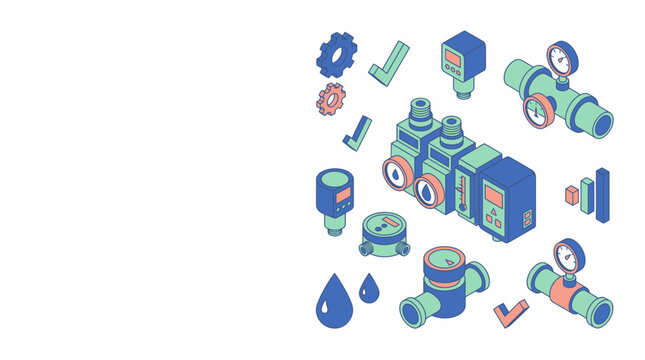 Water conservation in business: Industrial equipment and monitoring systems