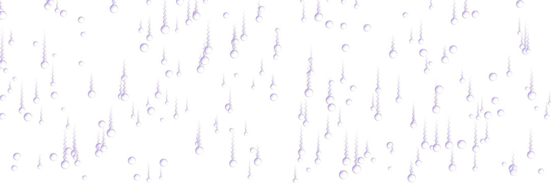 Purple twilight rain on window glass drops overlay - transparent png effect