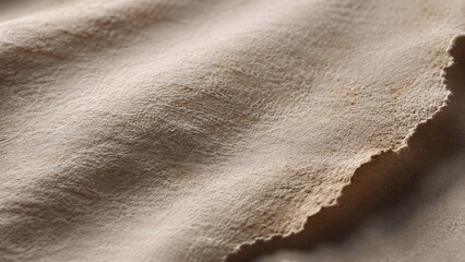Fototapeta premium Premium textured handmade paper background with rough edges.