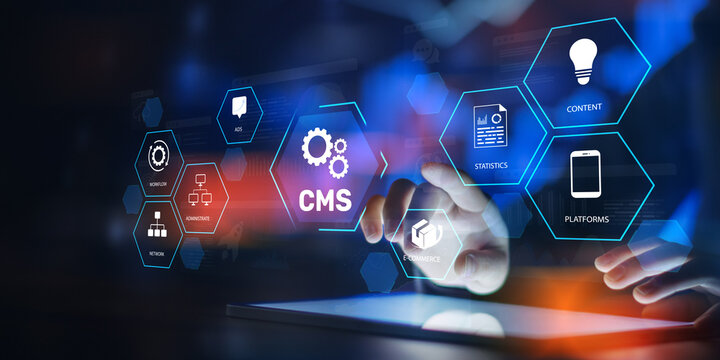 CMS Content Management System for E-Commerce Platforms and Digital Workflow Administration
