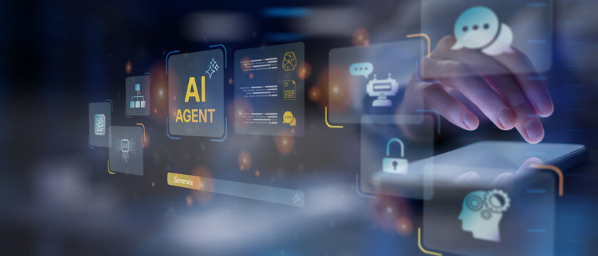 AI Artificial Intelligence Agent Platform for Business Automation and Digital Interaction